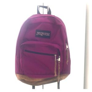 Fuchsia Jansport Backpack very good condition